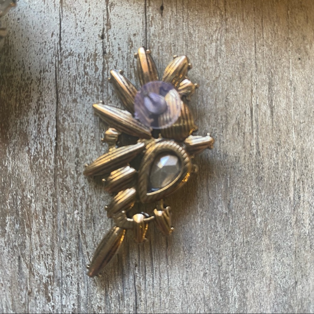 🦚Peacock Rhinestone Earrings 🦚 - Picture 6 of 6